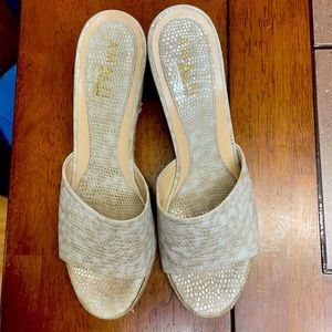 Italian brand wedge heels